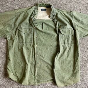 Vintage Great Northwest Clothing Company, oversized drop shoulder button up